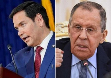 Държавният секретар на САЩ Марко Рубио и руският външен министър Сергей Лавров се срещат днес