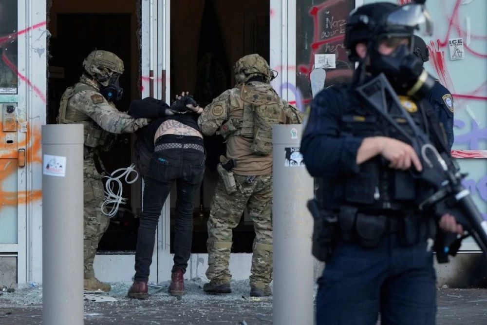 Масови протести в Портланд, Тръмп изпрати военни