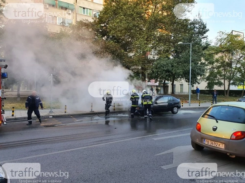 Непълнолетен от Пловдив подпали кола след дрифтове