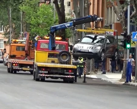 Дъждът спря репатраците в Пловдив, автомобили останаха блокирани с часове