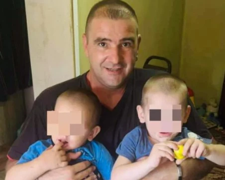 Нека помогнем: Самотен баща се бори за оцеляването на двете си деца