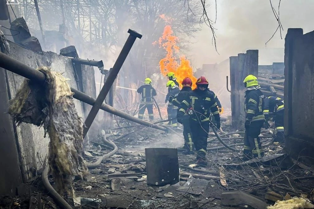 Масирана руска атака срещу Одеса, има ранени
