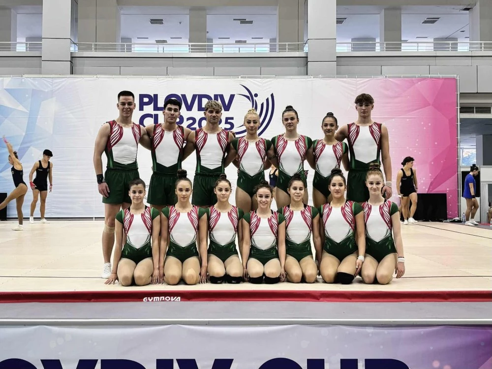 Седем медала за България на международния турнир по аеробика Plovdiv Cup
