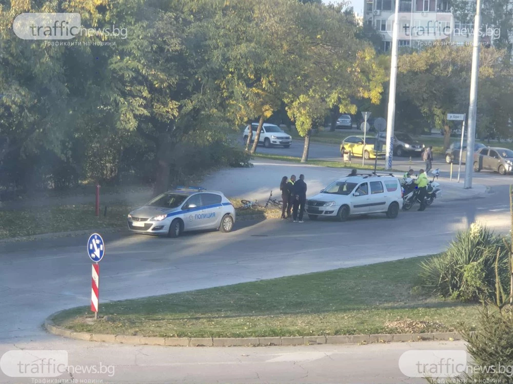 Блъснаха баща и дъщеря велосипедисти в Тракия, откарани са в болница