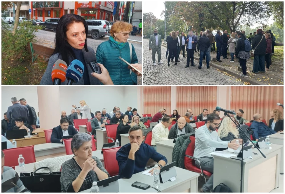 Протест и двучасов емоционален дебат за транспорта на Труд, Община Марица чака държавата да развърже ръцете ѝ