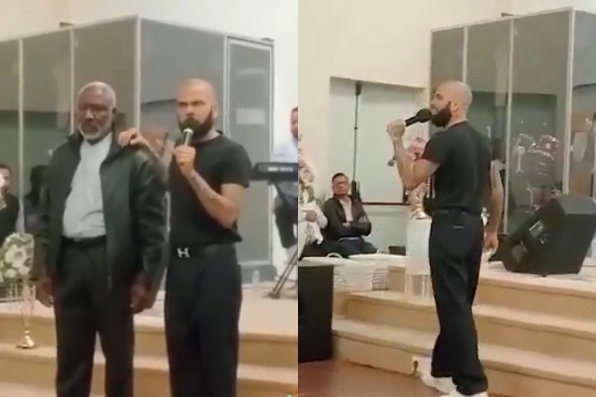 Дани Алвеш стана проповедник в църква