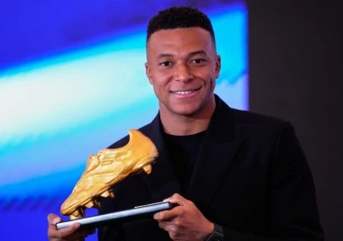 Килиан Мбапе получи Златната обувка за сезон 2024-25 днес