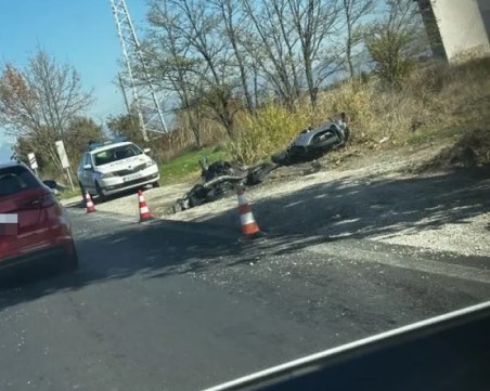 63-годишен моторист е загинал на място при катастрофата на пътя Пловдив - Карлово