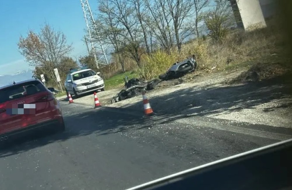 63-годишен моторист е загинал на място при катастрофата на пътя Пловдив - Карлово