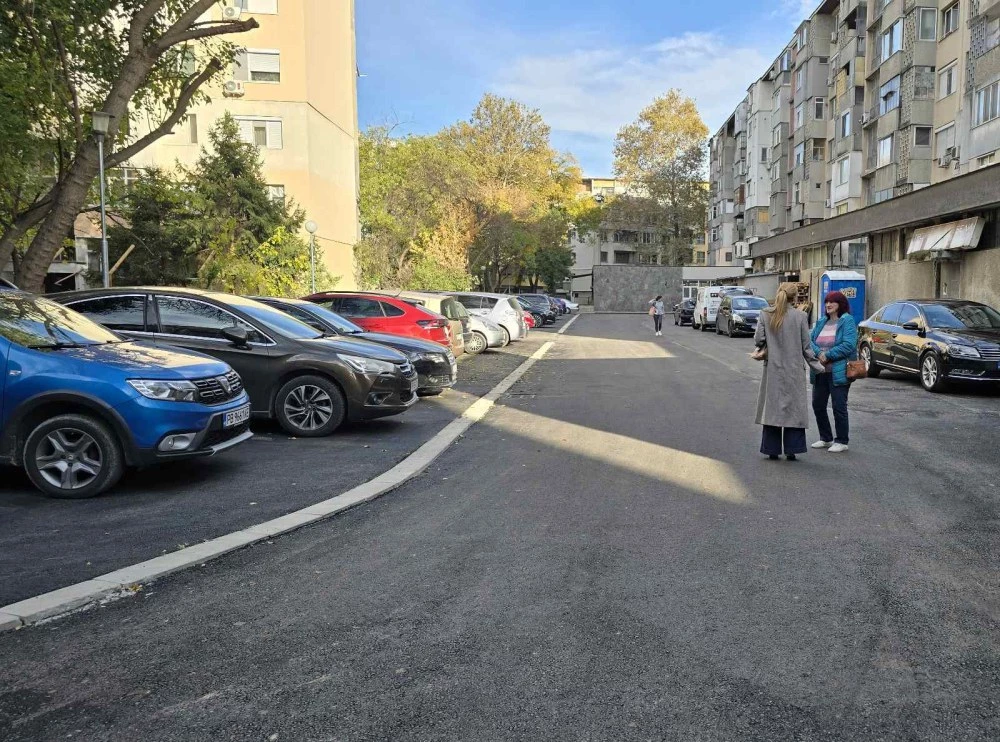 Завършиха основните дейности по изграждането на новия паркинг в район „Северен