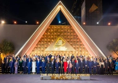 Откриха Големия египетски музей в Гиза, президентът Радев и съпругата му са сред гостите