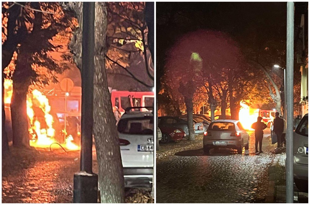 Три автомобила изгоряха в Смирненски – разследват умишлен палеж