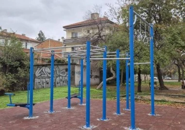 Изградиха поредна площадка за фитнес на открито в „Южен