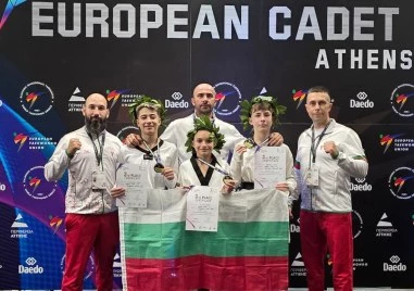 Български таекуондисти с три бронзови медала от международен турнир