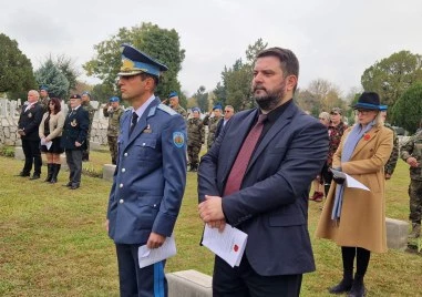 Заместник-кметът Ангел Славов участва в британска възпоменателна церемония в Пловдив