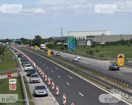 Ремонт ограничава движението по АМ 
