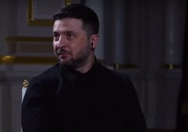 Токът в Киев спря по време на интервю на Зеленски