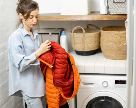 Как да изперем пухено яке у дома, без да го съсипем