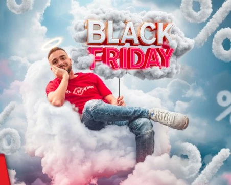 Техномаркет запалва най-голямата си кампания за година - Black Friday с до -50% отстъпка, 0% лихва до 20 месеца и старт с Криско