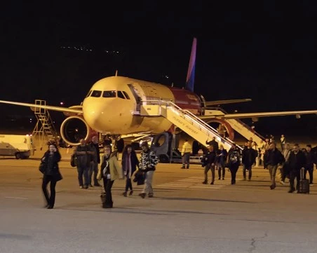 Летище Пловдив посрещна първия полет от Братислава