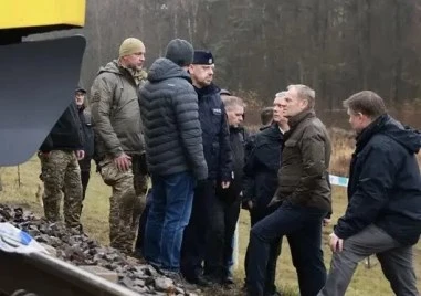 Полша: Взривът на жп линията към Украйна е безпрецедентен акт на саботаж