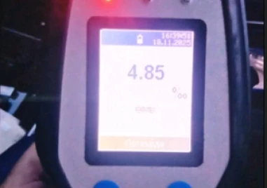 Задържаха шофьор на камион с 4,85 промила алкохол