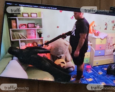 Кадри показаха подробните действия на Любомир, обвинен в убийството на Красимира в Бегово ВИДЕО