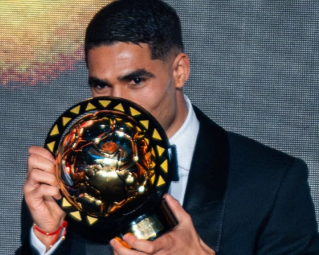 Избраха Ашраф Хакими за играч номер 1 на Африка