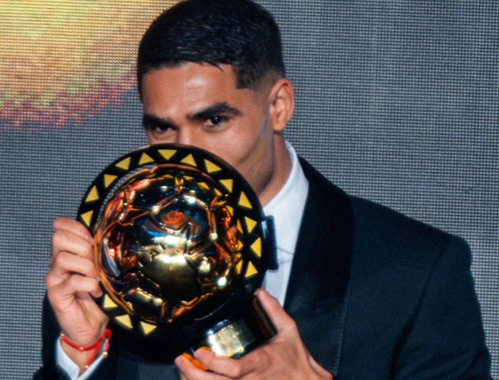 Избраха Ашраф Хакими за играч номер 1 на Африка