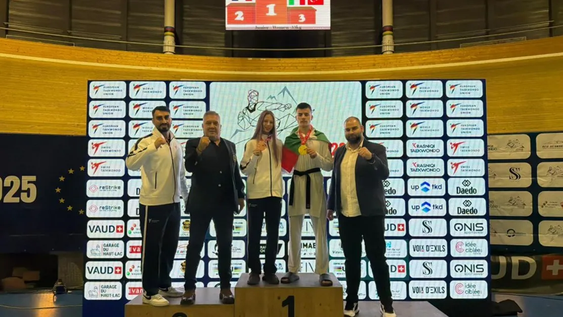 Станислав Митков стана Европейски шампион по таекуондо