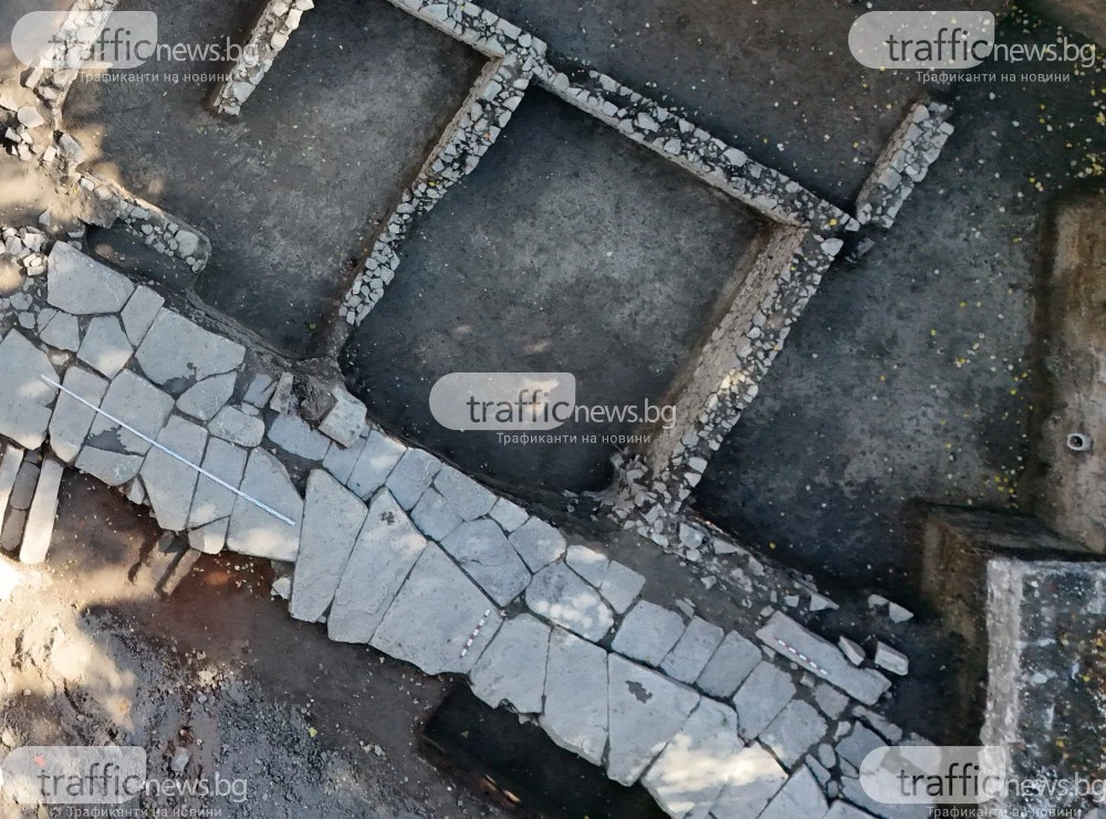 Археолози откриха погребение на византийска аристократка с безценни златни накити в Пловдив