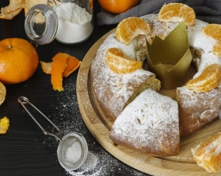 Рецепта за мързелив кекс с мандарини