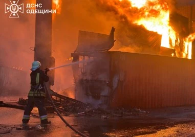 Руски дронове поразиха Одеса, взривове отекват в града