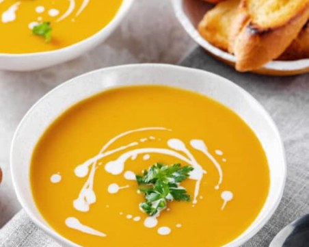 Крем супа от тиква – есенна вечеря с плътен вкус