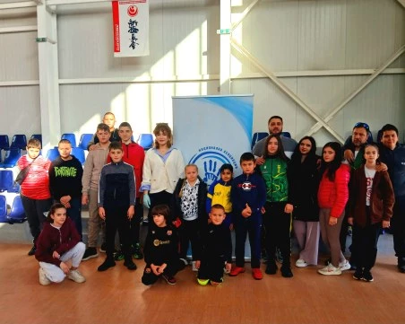 Малките шампиони по карате се включиха в кампанията „Заедно срещу диабета