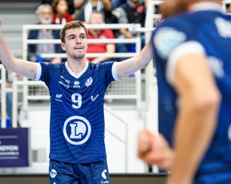 Пловдивски волейболист с много силен мач във Франция