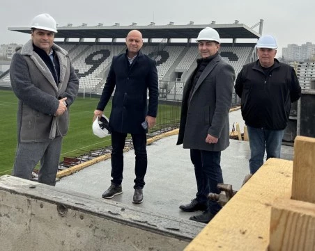 Кметът Костадин Димитров: Строителството на стадион „Локомотив