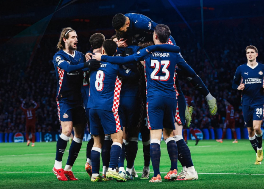 ПСВ стана третият отбор, който побеждава Ливърпул на Анфийлд с 3 гола разлика в Шампионска лига