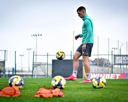 Ботев с последна тренировка преди мача с Черно море