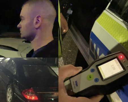 Задържаха зад волана пиян младеж, двама таксиметрови шофьори от Пловдив помогнаха за ареста