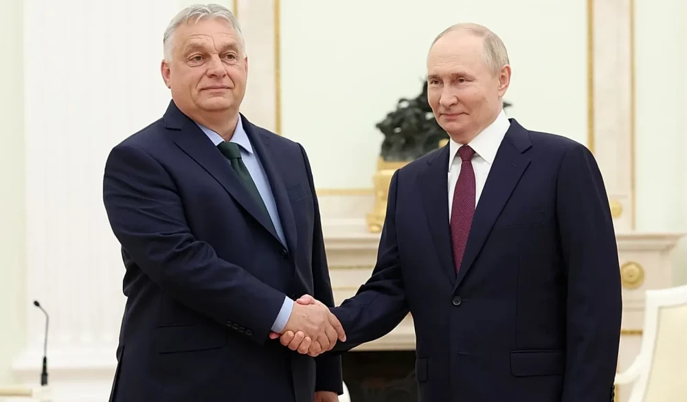 Орбан се срещна с Путин в Москва
