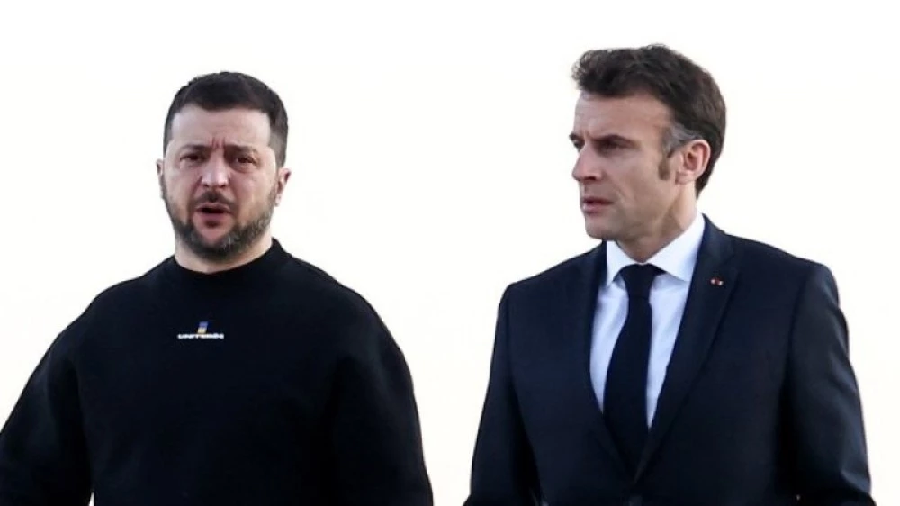 Зеленски и Макрон ще се срещнат в понеделник в Париж