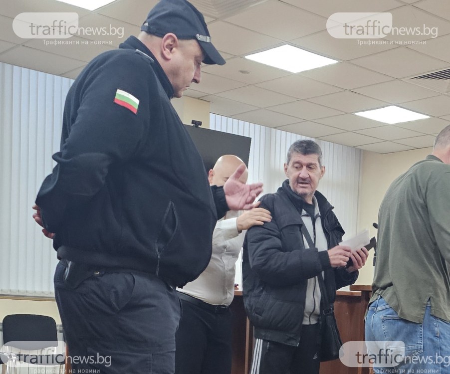 Безпрецедентен случай: Подсъдим застана мъртвопиян пред пловдивския съд, охрана го носи по стълбите