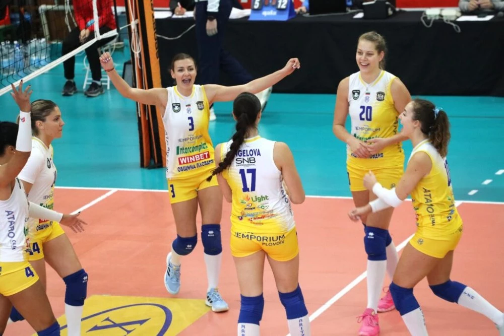 Марица надигра ЦСКА за седма поредна победа в Националната волейболна лига