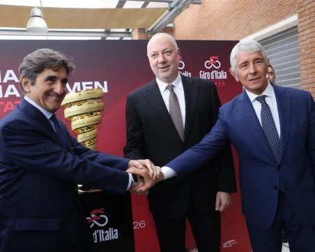 Желязков: Провеждането на Giro d'Italia 2026 в България ще осигури световна видимост на страната ни пред милиони зрители по цял свят