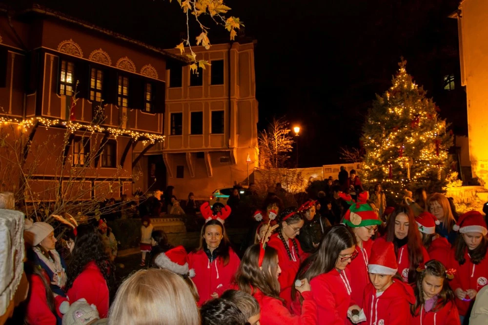 Коледна елха дава старт на 