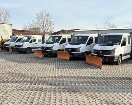 Община Пловдив е готова за зимния сезон