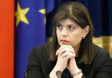 Европейският главен прокурор Лаура Кьовеши пристига в България