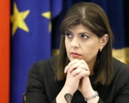 Европейският главен прокурор Лаура Кьовеши пристига в България