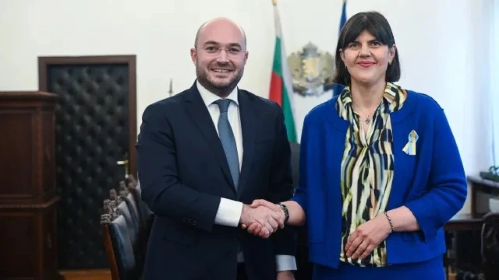 Министър Георги Георгиев се срещна с европейския главен прокурор Лаура Кьовеши